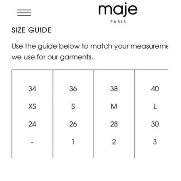 Maje buttery soft lamb leather black jacket Small - Picture 11 of 11